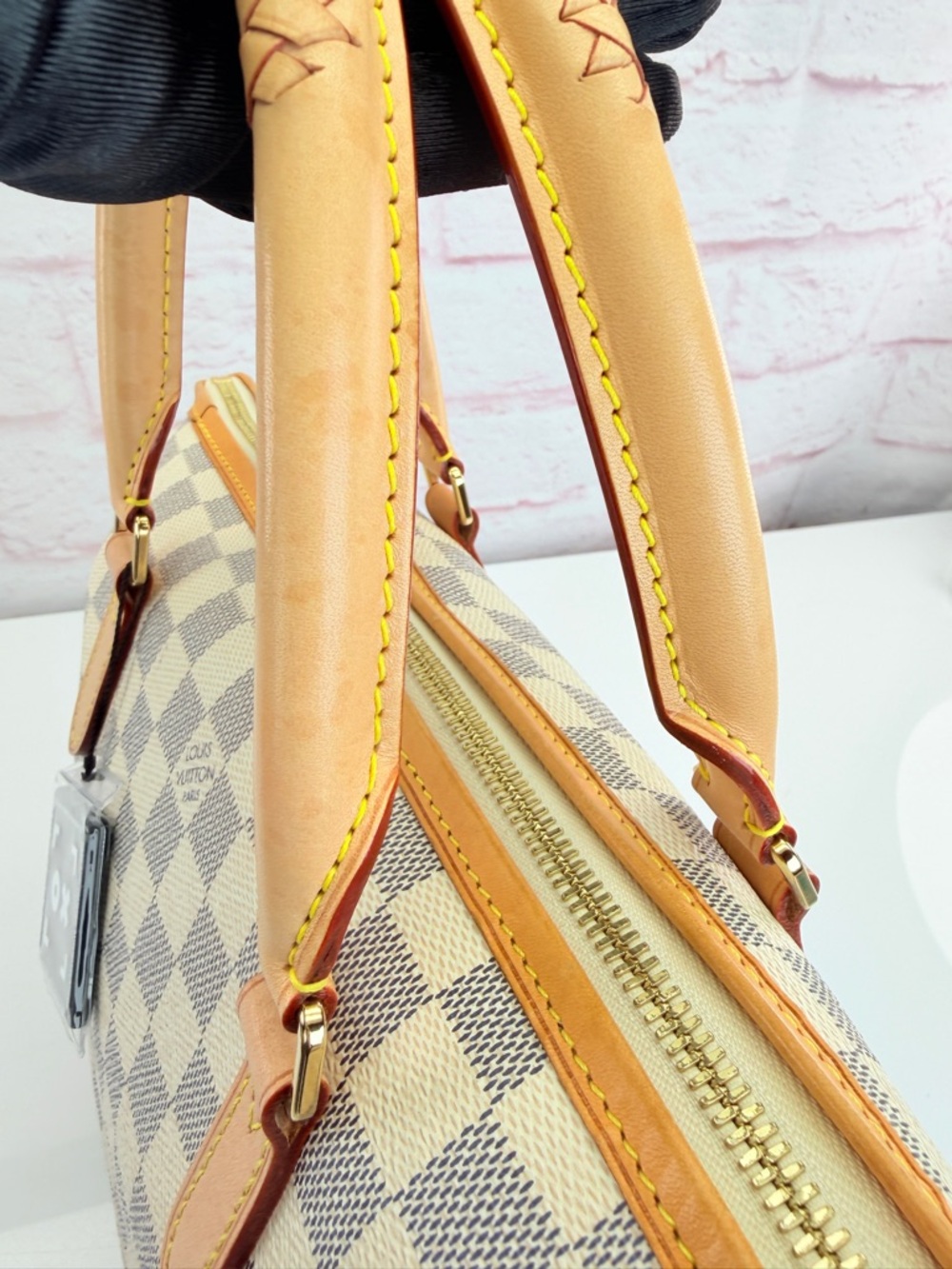 Louis Vuitton Riviera PM Damier Azur Convertible Bag - Picture 8 of 13